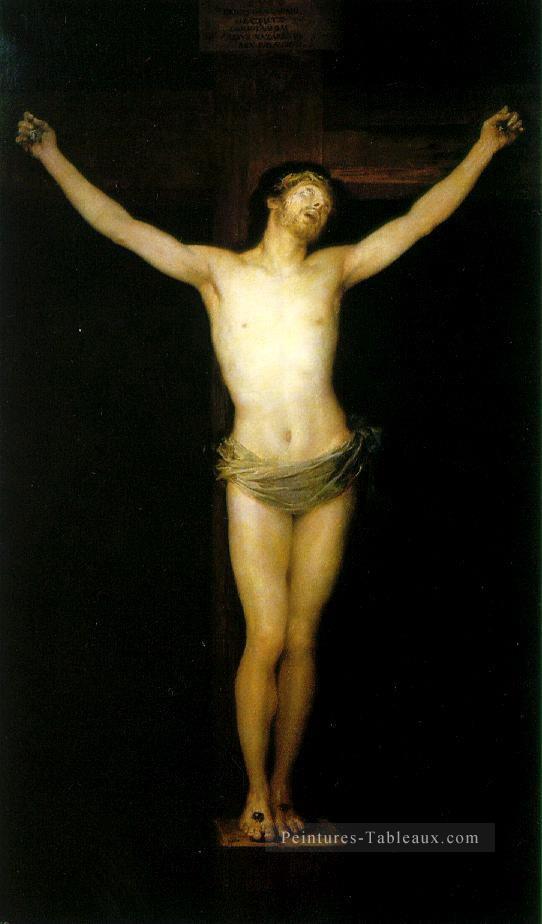 Christ crucifié Francisco de Goya Peintures à l'huile